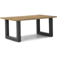 Lifestyle Garden Furniture Lifestyle Talai dining tuintafel antraciet 180 x 100 cm