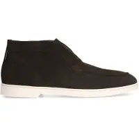 Manfield Bruine suède chelsea boots | Maat 45
