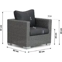 Garden Collections Cuba lounge tuinstoel