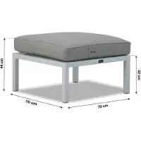 Lifestyle Garden Furniture Lifestyle Arenas lounge voetenbank