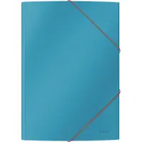 Leitz Elastomap Leitz Cosy A4 3-kleps blauw
