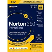 Norton 360 Premium | Beveiliging voor 10 Apparaten | Altijd de nieuwste versie