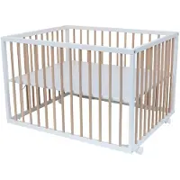 Cabino Baby Box Met Wieltjes Jolly Naturel