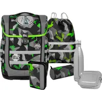 MCNEILL Ergo Compacto Schooltas set 5-delig grijs