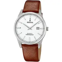 Festina Analoog horloge '- Date watch ACERO CLASICO - Quartz watch movement - Watch case width: 39.3 mm' zilver