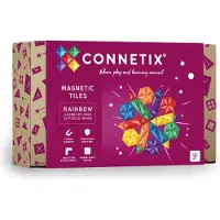 Connetix Rainbow Geometry Construction Game 30 Pieces Veelkleurig Kinderen