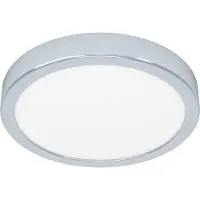 Eglo Chrome plafondlamp Fueva 6 led - Ø 21,1cm