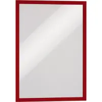 Durable Duraframe informatiekader A3 zelfklevend rood (2 stuks)
