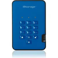 ISTORAGE diskAshur 2 externe harde schijf 500 GB Blauw