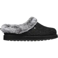 SKECHERS Keepsakes Ice Angel Polyester Dames Pantoffels In Antracietkleur