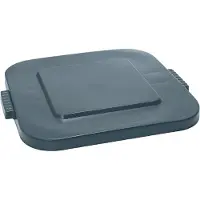 Rubbermaid Deksel voor Brute container 105 l, hoekig, grijs