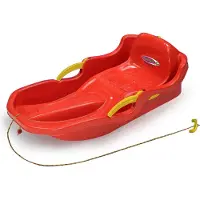 Jamara Snow Play Bob, comfortmodel, 80 cm, rood, met rem