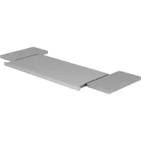 Hjh OFFICE PRO BETA 1727S Uittrekbaar - Zilver