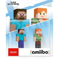 Amiibo Steve & Alex 2 in 1 - Super Smash Bros Collection - Switch