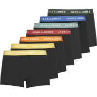 Jack & Jones Boxershorts geel / oranje / rood / zwart