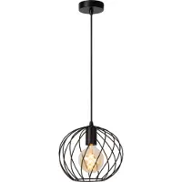 Lucide DANZA - Hanglamp - Ø 25 cm - 1xE27 - Zwart