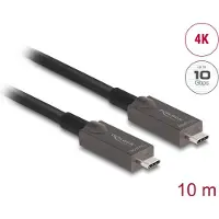 DeLOCK Actieve Optische USB-C Video + Data + PD-kabel 10 m