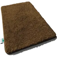 Casa Pura Badmat SKY - Badmat in Vierkant & Rond - Antisliprug - Bruin - 70 x 120 cm