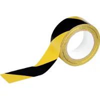 Durable 1044130 markeringsband DURALINE Zwart/geel 33 m (l x b) 33 m x 50 mm