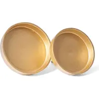 Novaliv 8X kaarsmondstuk zonder doorn 8,5 cm gouden aluminium kaarsenplaat ter decoratie Adventskrans decoratiestok kaarsenhouder metalen ronde kaarsenstok Kerstdecoratie kandelaar