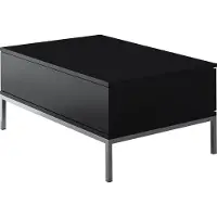Skye Decor Moderne salontafel met metalen poten in zwart zilver