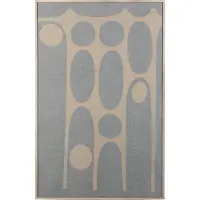 Zuiver Galaxy Wanddecoratie Blauw|Beige