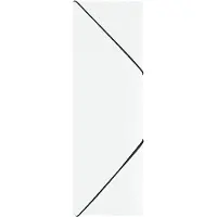 Eichner elastomap, A4, 3 flappen, 10 stuks, wit