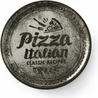 Super Merchant Pizza accessoires, Pizzabord Recept Collectie Zwart