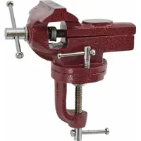 AWTOOLS Draaibare werkbank met aambeeld 70 mm