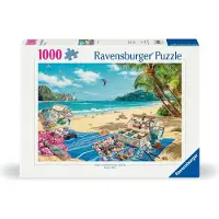 Ravensburger De Schelpenverzamelaar 1000 Stukjes Legpuzzel voor Volwassenen - 12000425 - Handgemaakt gereedschap Gemaakt in Duitsland Elk stukje