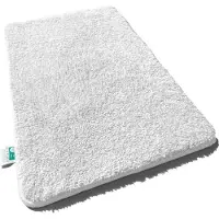 Casa Pura Badmat SKY - Badmat in Vierkant & Rond - Antisliprug - Wit - Rond - 120 cm