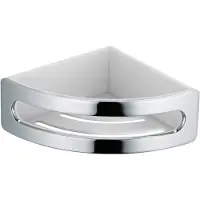 Keuco Elegance - Hoekplanchet, wit/chroom 11657010000