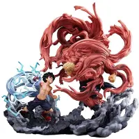 Tomy My Hero Academia Super Situation PVC Statue Izuku Midoriya vs. Muscular 30 cm Beeld