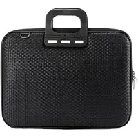 Bombata Trama Laptoptas met Vlechtpatroon - 13 / 14 inch - Dames en Heren - Zwart