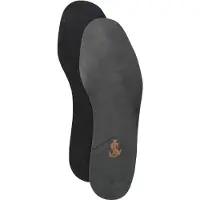 SL Leren Inlegzool - Inplakzool - Echt Leder - Grijs - Op Maat te Knippen - Maat 36 t/m 42 (36-37-38-39-40-41-42)