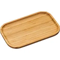 Kesper 58160 Klassiek Dienblad Rechthoekig Hout, Snijplank, Bruin