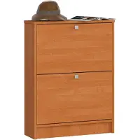 NORE Klassieke Schoenenkast - 60cm - 2 Kiepdeuren - Els - Mat Afwerking