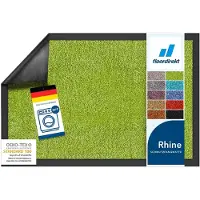 Floordirekt Deurmat - Droogloopmat - Schoonloopmat - Rhine - Lemon Green - 40 x 60 cm