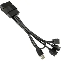 Lian Li PW-U2TPAB USB Hub - schwarz USB-adapter