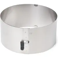Patisse Taartvorm - - P-02457 - RVS - Verstelbare diameter 17-30 cm - Slot