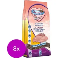Renske 8x Super Premium Senior Kattenvoer Kip & Eend 400 gr