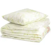 Yumeko Dekbedovertrek Katoen Satijn 140x220 Groen - Eco, Bio & Fairtrade