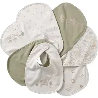 Vertbaudet Set van 7 babyslabbetjes