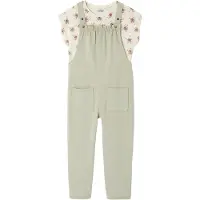 Vertbaudet Meisjesset met T-shirt en tuinbroek