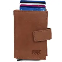 Bear design Elliot Pasjeshouder / Creditcardhouder - Taupe
