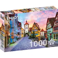 Enjoy Puzzle Puzzle Old Town Rothenburg, Duitsland 1000 delen 1 St