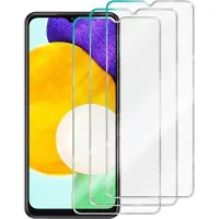 Cadorabo 3x Screenprotector geschikt voor Samsung A04s / A13 5G / M13 5G - Beschermende Pantser Film in - Getemperd (Tempered) Display beschermend glas in 9H hardheid met 3D Touch
