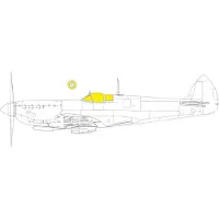 Eduard Tape - LX009 Spitfire Mk.VIII Maskering - Tape