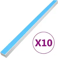 vidaXL Kabelgoot zelfklevend 150x50 mm 10 m PVC