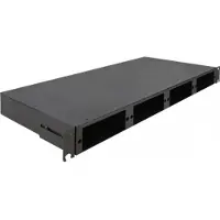 DeLOCK 19″ Fiber Optic HD (High Density) Patch Panel 1U black